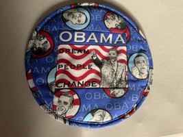 Rare Barack Obama Fabric Pot Holder Handmade New - £17.84 GBP