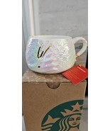 Starbucks Mug Lunar New Year of the Dragon 2024 Iridescent White Scales ... - $59.39