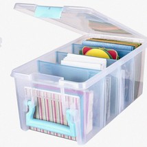 ArtEase 6925AA: Portable Semi Satchel with Removable Dividers, Clear Plastic Sto - £57.13 GBP