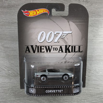 Hot Wheels Retro Entertainment - 007 A View to Kill Corvette - New on Go... - $12.95
