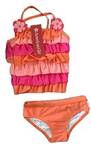 American Girl/Bitty Baby Sunny Sweet Swimsuit For Girls Size 4 - £16.06 GBP