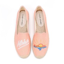 Zapatillas Mujer Offer New Flat Platform Hemp Sapatos Tienda Soludos Womens Shoe - £47.29 GBP