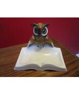 Gerold Porzellan Bavaria,Western Germany, ashtray owl [83C] - $803.57 MXN