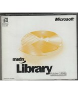 Microsoft msdn Library October 1999 ~ CD-ROM - $19.80