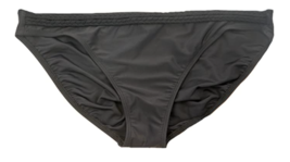 Island Escape Size 12 Braid Belt Tiki Black New Women&#39;s Bikini Bottom - £46.68 GBP