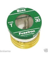 1 T30 Edison Base 30 amp PLUG FUSE GREEN Dual Element Time Delay TYPE T ... - $24.12 CAD
