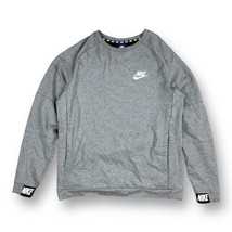 Nike Sportswear Advance 15 Crewneck Sweatshirt 861744 Men’s Size M Gray - $20.78