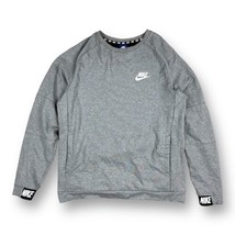 Nike Sportswear Advance 15 Crewneck Sweatshirt 861744 Men’s Size M Gray - £16.65 GBP