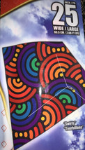 X-Kites ColorMax Large 25&quot; Wide Swirls Diamond-Style Nylon Kite Brand NE... - £7.54 GBP