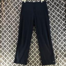 Nike Navy Blue Pants Zippered Womens M (8-10) - $9.89