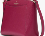 Kate Spade Monica Crossbody Dark Raspberry Leather Burgundy WKR00258 NWT... - £70.64 GBP