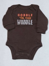 Carter&#39;s Thanksgiving Bodysuit for Newborn or 3 Months Gobble &#39;Til You W... - $0.99
