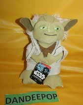 Disney Star Wars Talking Yoda Plush Stuffed Animal Toy With Movie Sounds  - £19.77 GBP