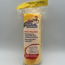 NEW Quickie Clean Results Refill Microban Roller Sponge Mop 0582CRMB Type M - £10.12 GBP