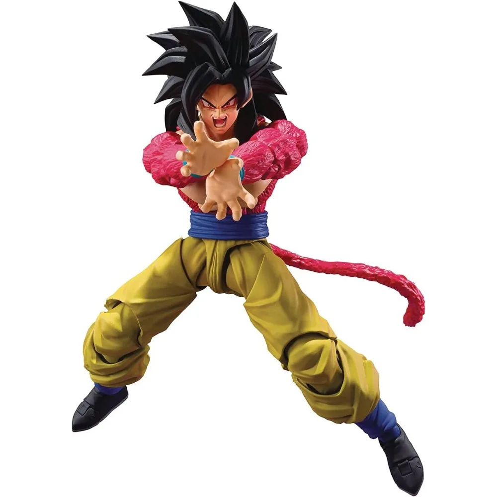 BANDAI TAMASHII NATIONS Dragon Ball GT - SS4 Son Goku - Statue S.H. Figu... - £128.73 GBP
