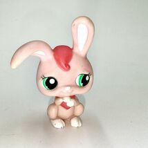 Littlest Pet Shop Animal - 1714 Pink Bunny Rabbit - $5.95