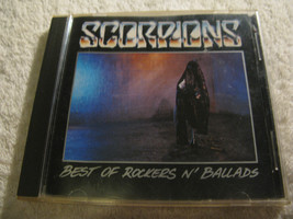 Best of Rockers &#39;N&#39; Ballads by Scorpions (CD, 1989) VGC FreePostage - £7.80 GBP