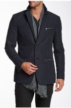 John Varvatos Zip Jacket. Mens. Blue. Size 40. - $289.29