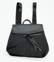 Botkier New York Trigger Mini Backpack Purse Bag Nylon Faux Leather Blac... - £19.21 GBP