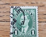 Canada Stamp King George VI 1c Used Green - $1.89