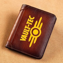  Wallet Fallout 4 Vault 111 Symbol Printing Card Holder Male Short Purses BK670 - £62.87 GBP