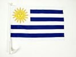 Flag Uruguay Single-Sided Car - £3.90 GBP