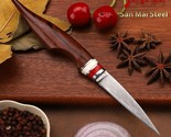 Chef Kitchen Knives Utility Paring Knife San Mai Steel Home Cooking Carv... - $27.52