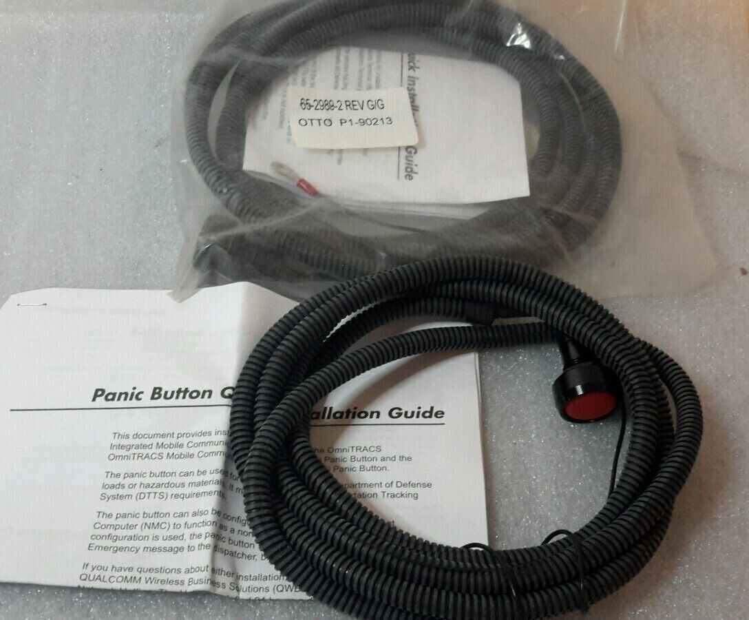 (2PCS) Otto P1-90213 65-2989-2 REV G Red E-Stop Panic Button Momentary N... - $9.90
