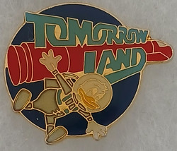 Vintage Disney Tomorrowland PIN 1985 Disneyland Donald Duck Pin 30th Ann... - $9.49