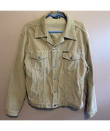 Mish Mash Corduroy Men’s Jacket 100% Cotton Made In Europe Beige Tan *READ* - $34.19 CAD