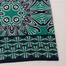 Sunny Leigh Women's Black & Green Elastic Waist Pull-On A Line Skirt Size XL image 5