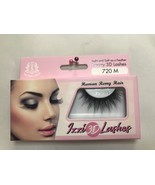 IZZI 3D LASHES LIGHT & SOFT AS A FEATHER LUXURY 3D LASHES #720 M HUMAN REMY HAIR - $2.59