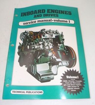 1984 ABOS Intertec Inboard Engines &amp; Drives Service Manual Volume 1 - £15.41 GBP