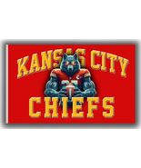 Custom Flag Football Team Memorable Flag 90x150cm 3x5ft Chiefs Best - $18.99