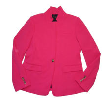 NWT J.Crew Tall Regent Blazer in Bright Rose Pink Four Season Stretch Jacket 12T - £78.45 GBP