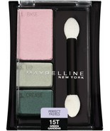 Two (2) Maybelline Eyeshadow Trios ~ 15T Green Gardens ~ 20T Crown Jewel... - $284.83 MXN
