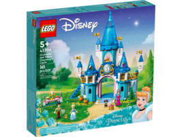 LEGO Disney Princess Cinderella and Prince Charming&#39;s Castle NEW (Damage... - £38.07 GBP