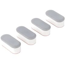 Universal Non-Slip Toilet Seat Bumpers - Durable Adhesive Cushioning (4 ... - $24.70
