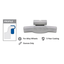 Wegmann Automotive 0.75 oz Steel Coated Clip-on MCFE Yellow Series Wheel... - $825.92 MXN