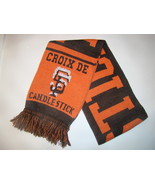 San Francisco GIANTS Scarf - &quot;GO GIANTS!&quot; &quot;THE&#39; STICK&quot; - $47.86 CAD
