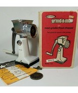 Rival Grind O Mat 303 Countertop Meat Grinder Vegetable Chopper Suction ... - £22.98 GBP