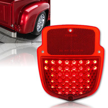 Red RH LED Tail Brake Blinker 12v Light Lamp Lens EACH for 1953-56 Ford Truck - £41.33 GBP