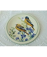 LENOX SUMMER GREETINGS SALAD PLATE BALTIMORE ORIOLE CATHERINE McCHUNG 8.5&quot; - $20.30 CAD