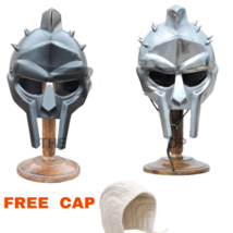 Combo of Gladiator Helmet and Gladiator Helmet (Black). (Set of two) With Cap - £112.26 GBP