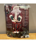 Dimensions CHRIS NOEL Long Legs Santa Christmas Felt Craft Kit #62178 - $330.58 MXN