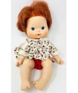 Vintage Kenner Strawberry Shortcake Blow Kiss Doll Red Hair Redressed Baby - $551.77 MXN