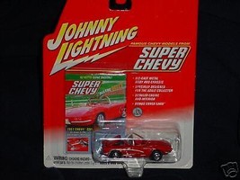 JOHNNY LIGHTNING 1961 CHEVY CORVETTE MIP FREE USA SHIPPING - $10.39