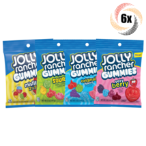 6x Bags Jolly Rancher Gummies &amp; Misfits Variety Soft Candy | 5oz | Mix &amp;... - £18.57 GBP