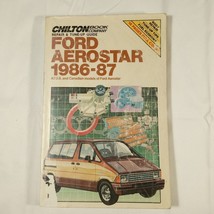 Chilton’s Ford Aerostar 1986-90 Repair Tune Up Service Manual Guide 7747... - $8.65