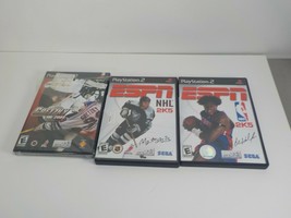 3 Vintage PlayStation-2 Games ESPN NBA 2K5 &amp; NHL 2K5 Plus Gretzky 2005 Sealed - £15.65 GBP